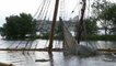 19th century wooden ship sunk costing €1.5 million in restoration sinks in River Elbe collision