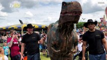 Dino-Disaster! Families Promised 18-Foot T-Rex at Attraction, Get Man in A Dino Costume Instead