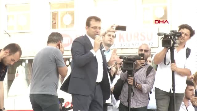 EKREM İMAMOĞLU ESENYURT'TA MİTİNG DÜZENLEDİ