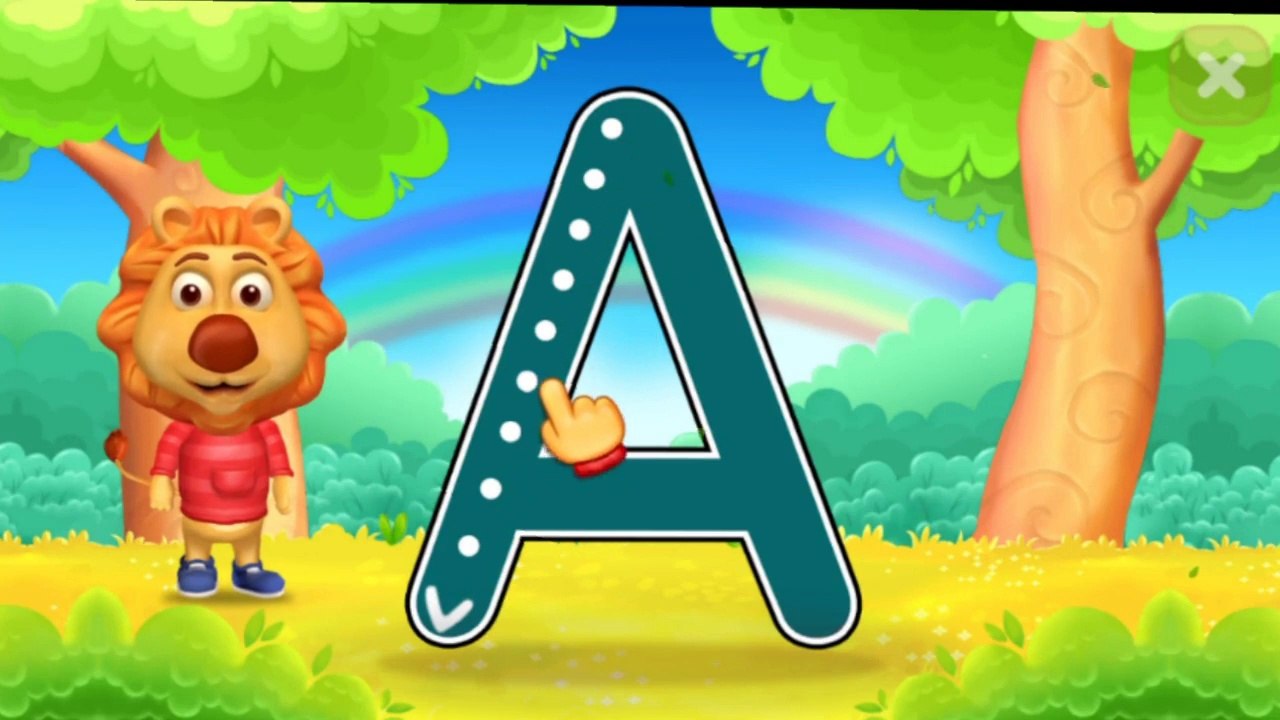 How to Write Alphabet Tracing, Capital Letters A B C D