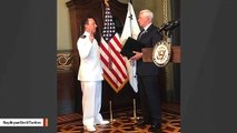 Reince Priebus Sworn Into The Navy By Pence