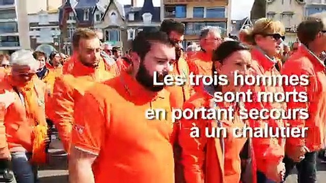Sables-d'Olonne: hommage aux sauveteurs de la SNSM