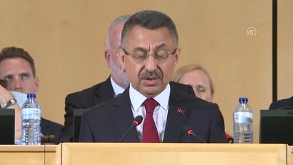 Cumhurbaşkanı Yardımcısı Fuat Oktay'dan dünyaya Suriye çağrısı