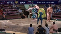 Terunofuji vs Asadaimon  - Natsu 2019, Sandanme - Day 11