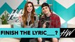 Audien and Sydney from Echosmith Play Finish The Lyric!!