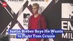 Justin Bieber Wants To Fight Tom Cruise In The Octagon