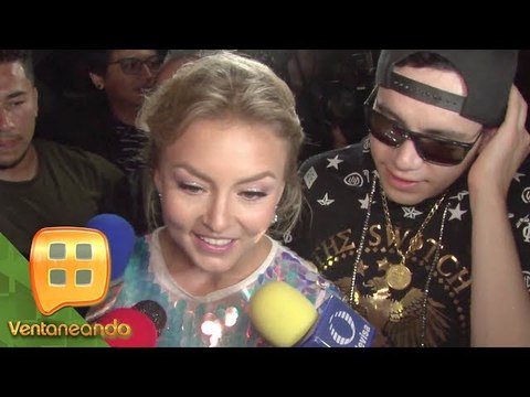 Angelique Boyer fue coronada como reina del Carnaval de Carolina pero ¡terminó bañada en cerveza!