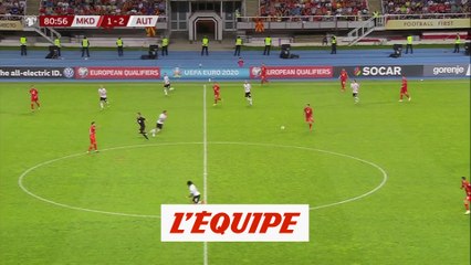 Tous les buts de Macédoine du Nord-Autriche - Foot - Qualif. Euro