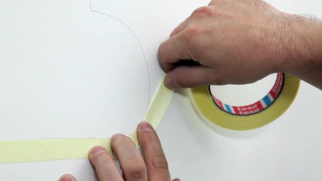 Comment peindre une zone courbe ?