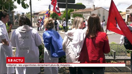 Hôpital : les urgentistes réclament plus de moyens