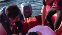 Boğazda denize düşen bir kişi kurtarıldı