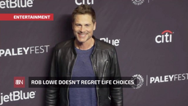 Rob Lowe Reflects On Life Choices