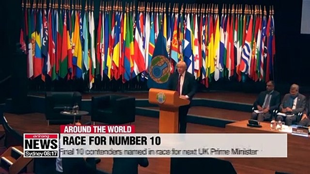 Final 10 contenders named in race for next UK PM