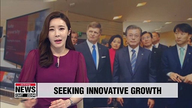 Moon says innovation collides with those with vested rights during visit to Otaniemi Innovation hub