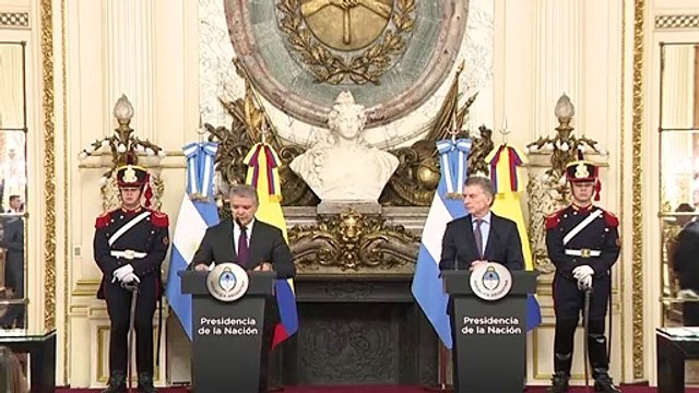Macri y Duque se comprometen con “restablecimiento de democracia” en Venezuela
