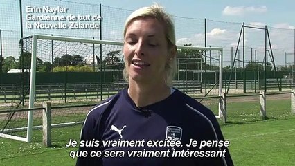 Football/WC-2019: interview de la Néo-Zélandaise Erin Nayler