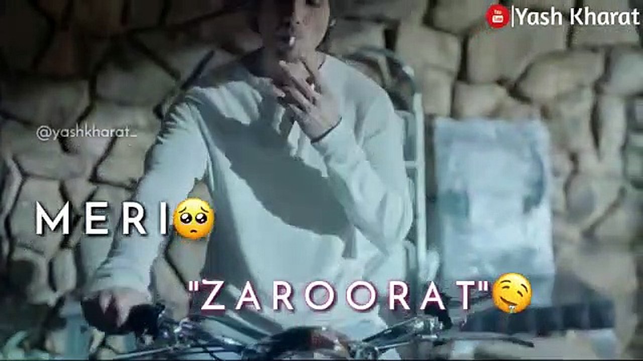 Tujhe kitna chahne lage hum song whatsapp status  _ Kabir singh movie song _By Y