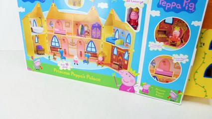 PEPPA PIG and Magical Castle & Peppa Pig's New Toy House!