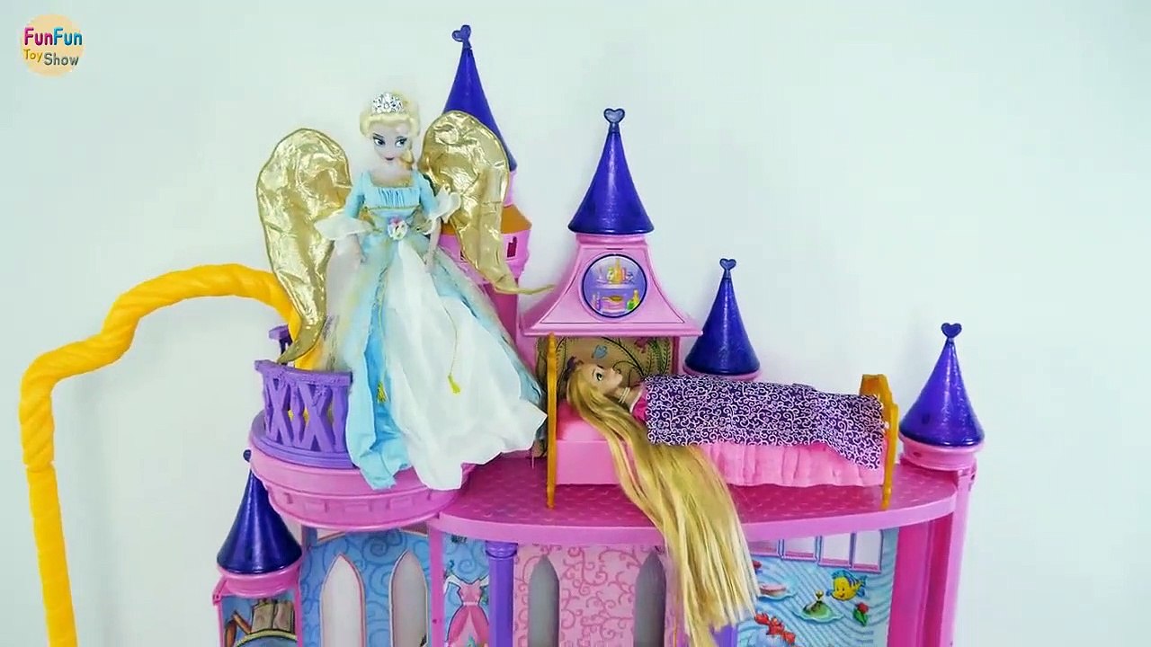 Disney Princess Ultimate Dream Castle Barbie Unboxing Review Boneka Putri Istana Princesa Castelo | Karla D.