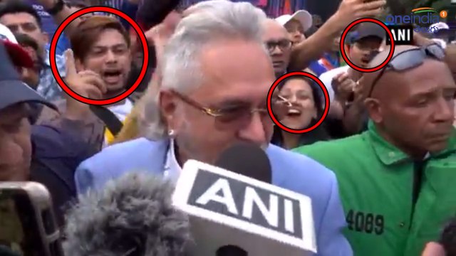 ICC Cricket World Cup 2019 : Vijay Mallya Met With 'chor hai' Chants At India vs Australia Match