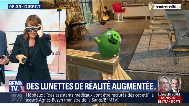 Ces lunettes transforment votre salon en un jeu vidéo grandeur nature