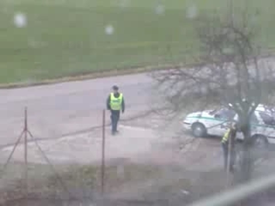 Police  Czech policemen are in action