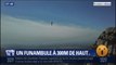 Dans les Alpes-Maritimes, ces funambules se lancent sur une slackline à 300 mètres du sol