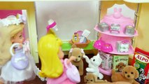 Mini Disney Princess Shopping Street Bridal Shop Pet Shop مصغرة دمية لعبة Mini Loja de Bonecas | Karla D.
