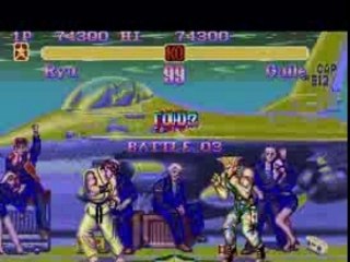 Combat 3 - Ryu vs Guile