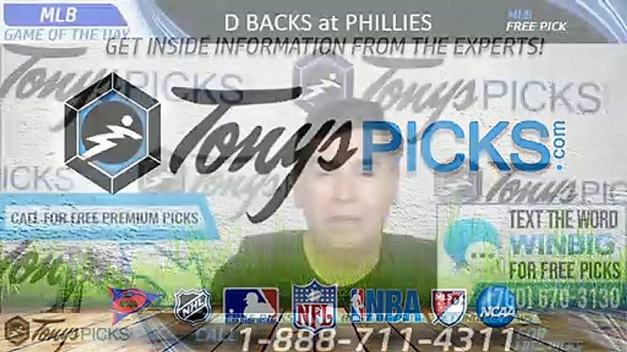 Diamondbacks vs Philles MLB Pick 6/11/2019