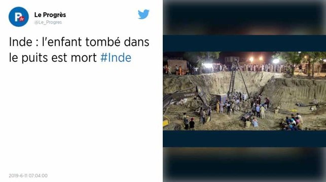 Inde. L’enfant bloqué dans un puits depuis quatre jours est mort