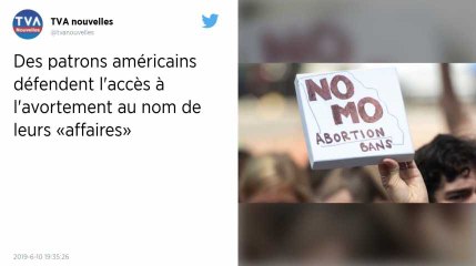 Des patrons américains défendent l'accès à l'avortement au nom de leurs "affaires"