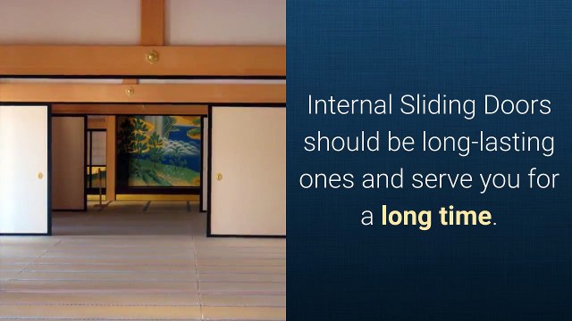 Can Internal Sliding Doors Be Wooden Ones?