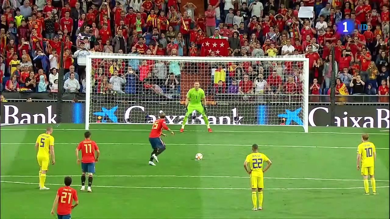 GOLES España 3-0 Suecia Clasificatorio Eurocopa 2020