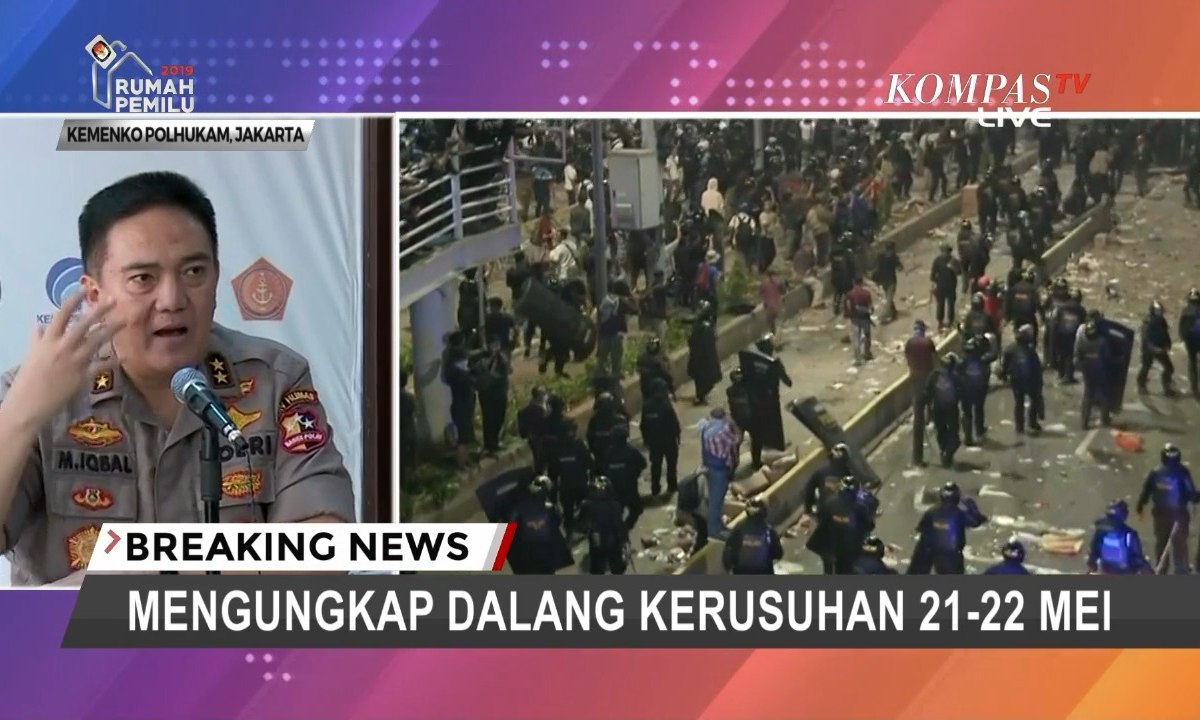 Aksi 21-22 Mei, Massa Perusuh Serang Petugas dengan Benda-benda Mematikan