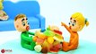 Funny Play Doh Stop Motion Kids Riding Rocking Horse Pig Toys  WOA Play Doh Cartoons For Kids