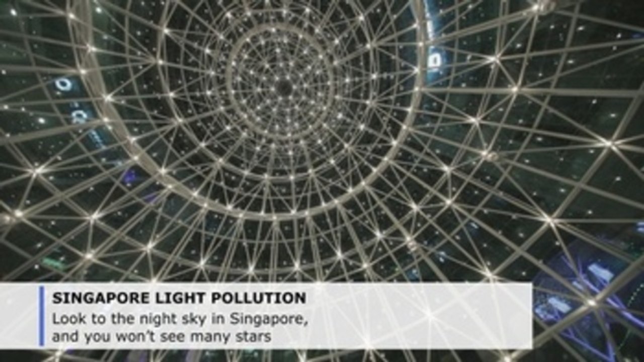 Singapore's glaring light pollution problem