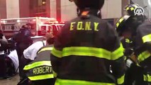 New York'ta helikopter gökdelene çarptı