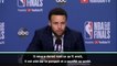 Finals - Curry : "Je suis tellement mal pour KD"