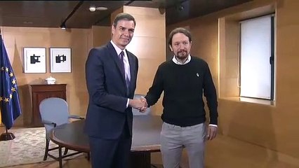 Sánchez se reúne con Pablo Iglesias