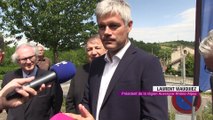Laurent Wauquiez en visite dans la Loire