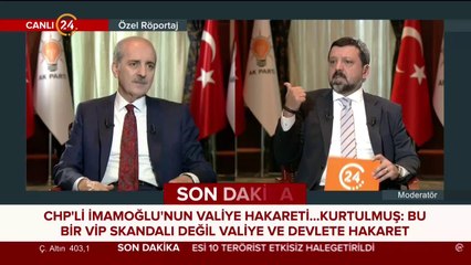 Numan Kurtulmuş 24'te