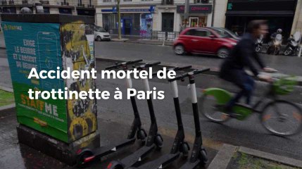 Accident mortel de trottinette électrique lundi soir à Paris