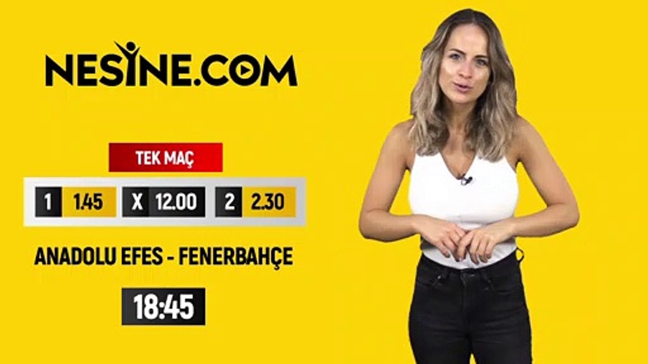 Anadolu Efes - Fenerbahçe TEK MAÇ Nesine'de!