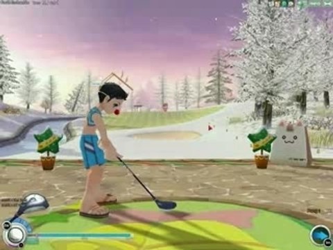 pangya foret enchantée trou 12 HIO