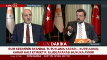 Numan Kurtulmuş 24'te