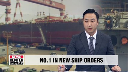 S. Korea reclaims top spot for shipbuilding orders in May
