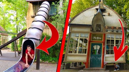 Cache-cache dans un parc d'attractions vide ! (Efteling)