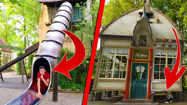 Cache-cache dans un parc d'attractions vide ! (Efteling)