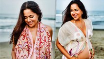 Sameera Reddy's Maternity Photoshoot